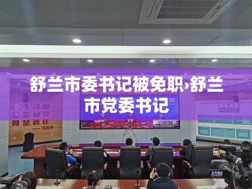 舒兰市委书记被免职›舒兰市党委书记