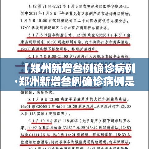 【郑州新增叁例确诊病例·郑州新增叁例确诊病例是哪里的】 【郑州新增叁例确诊病例·郑州新增叁例确诊病例是哪里的】