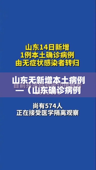 山东无新增本土病例—(山东确诊病例最新通报) 山东无新增本土病例—(山东确诊病例最新通报)