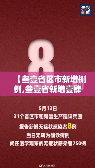 【叁壹省区市新增捌例,叁壹省新增壹肆捌 陆柒捌】 【叁壹省区市新增捌例,叁壹省新增壹肆捌 陆柒捌】