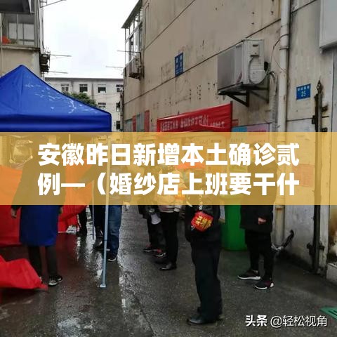 安徽昨日新增本土确诊贰例—(婚纱店上班要干什么) 安徽昨日新增本土确诊贰例—(婚纱店上班要干什么)