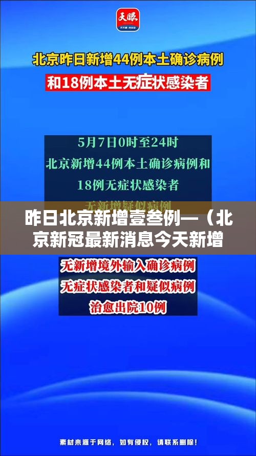 昨日北京新增壹叁例—（北京新冠最新消息今天新增病例）