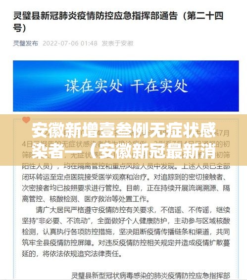 安徽新增壹叁例无症状感染者—（安徽新冠最新消息）